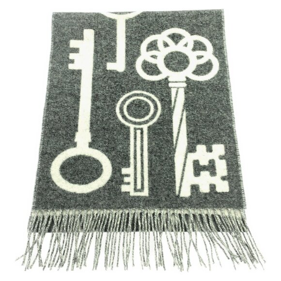 HERMES Gray Scarf - Picture 1 of 6